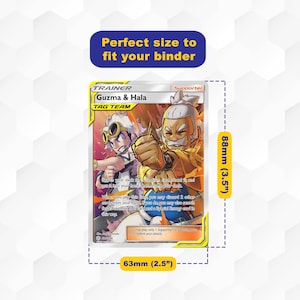 Plantillas de apoyo para entrenadores con ilustraciones completas, todos los conjuntos, insertos imprimibles para carpetas de Pokémon + lista de verificación (descarga digital) imagen 4