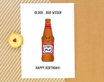 Funny Beer Birthday Card - Birthday Card - Card for Him - Boyfriend Birthday Card - Husband Birthday Card - Funny Birthday Card