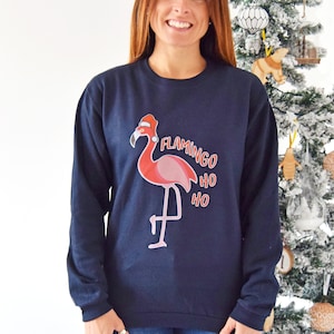 Flamingo christmas jumpers hotsell