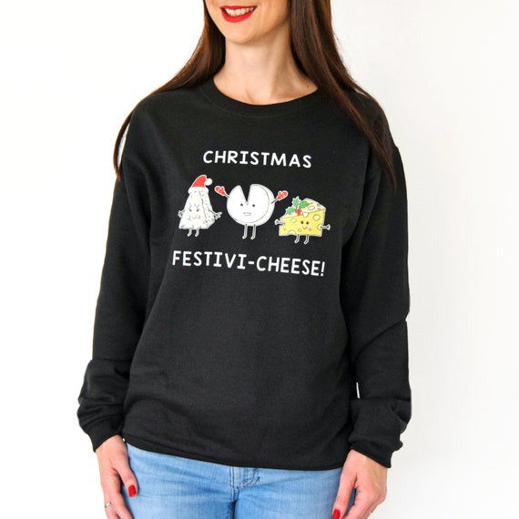 Funny Cheese Christmas Jumper Christmas 