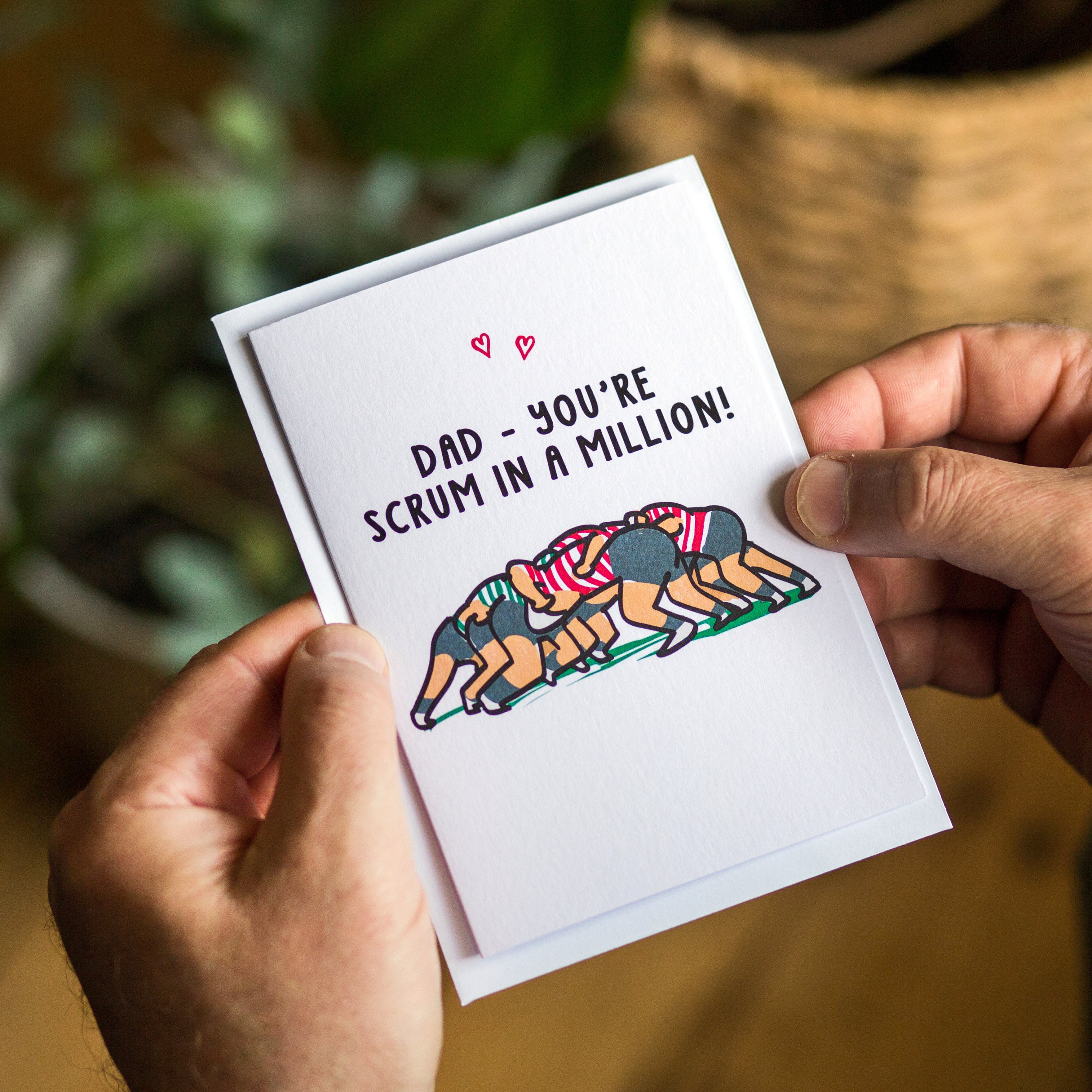 Rugby Father's Day Card, Rugby Card for Dad, Dad Card, Rugby Lover ...