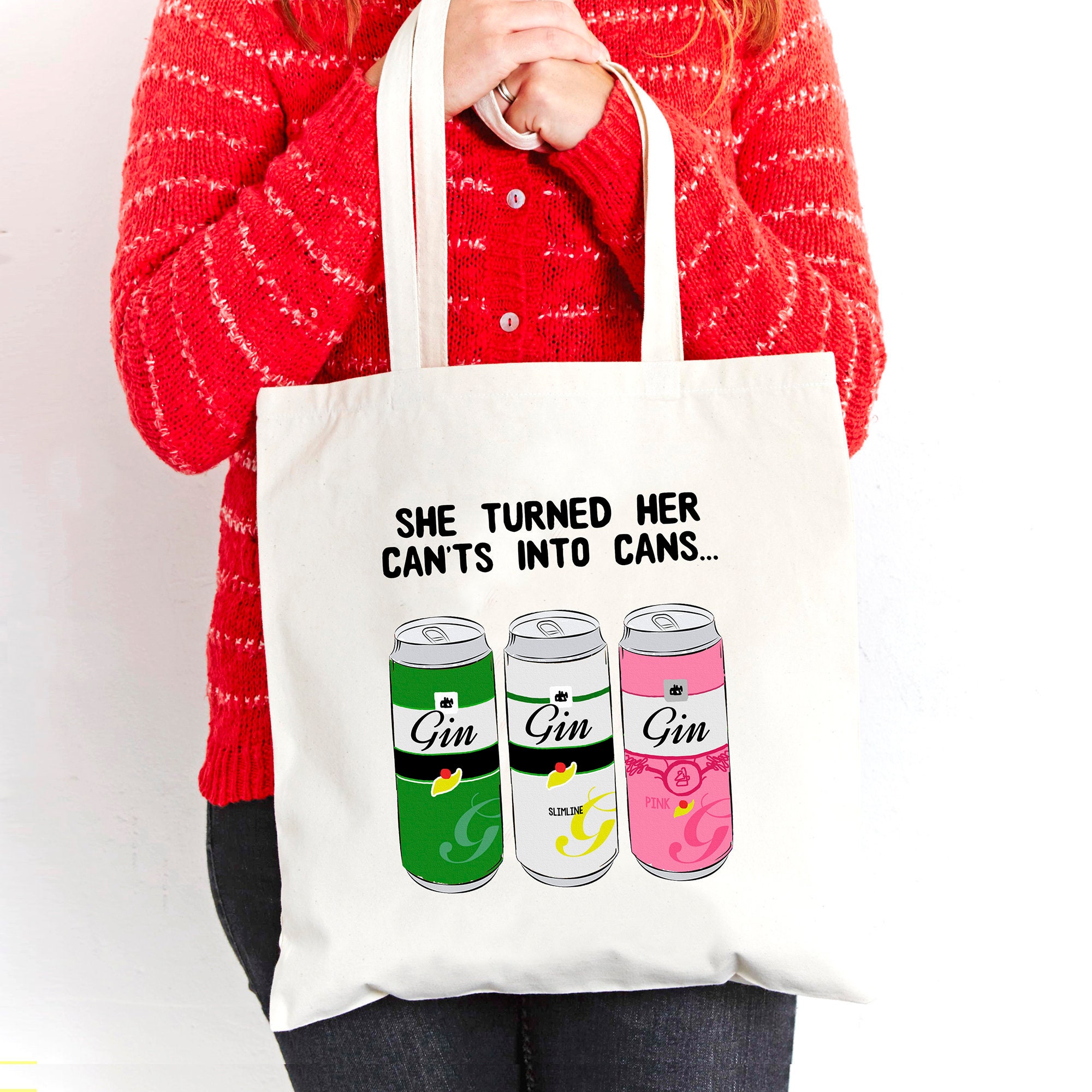 gin tote bag