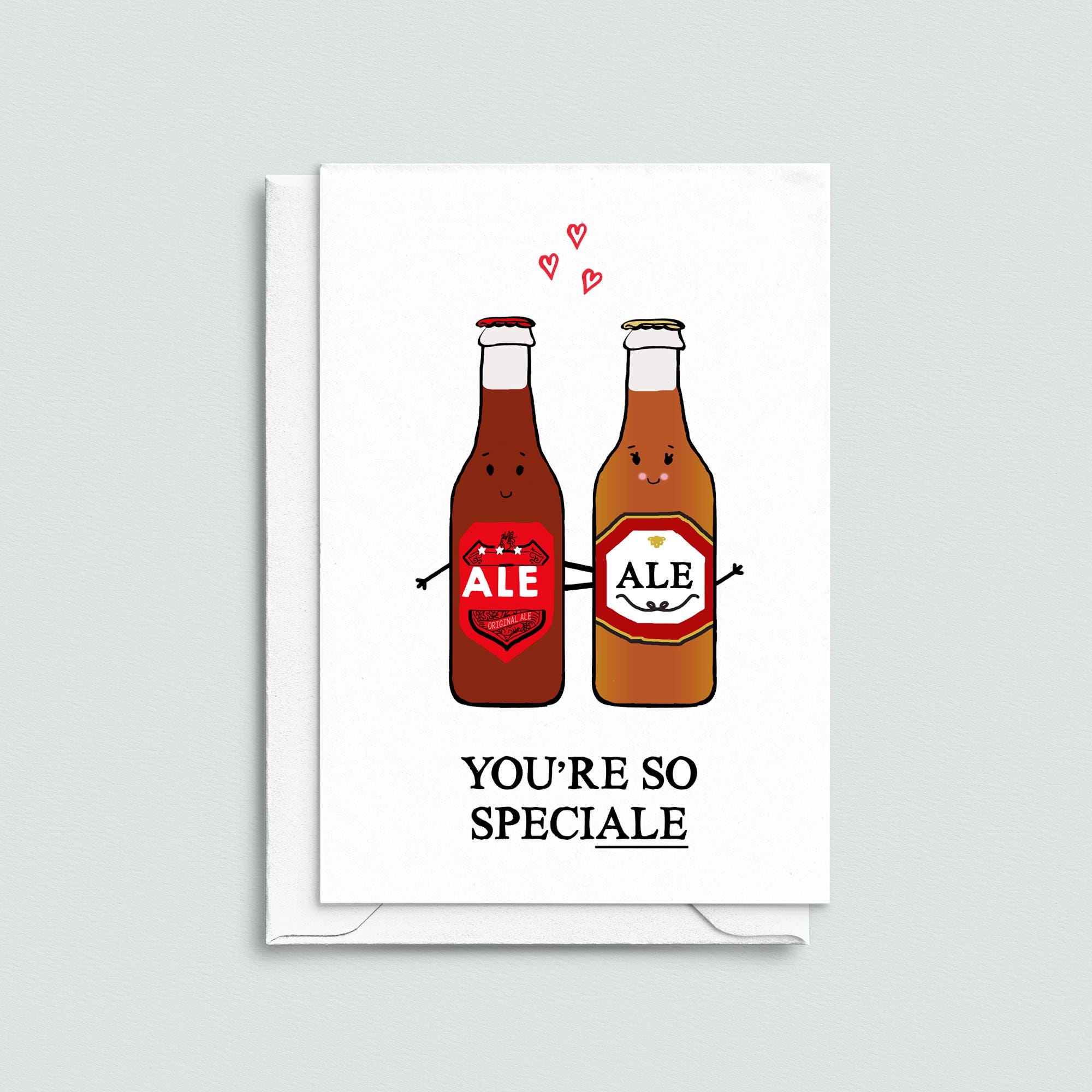 Twizler Valentinstagskarte Mit Bier-Igel – Lustige Grußkarte Für Ihn & Sie