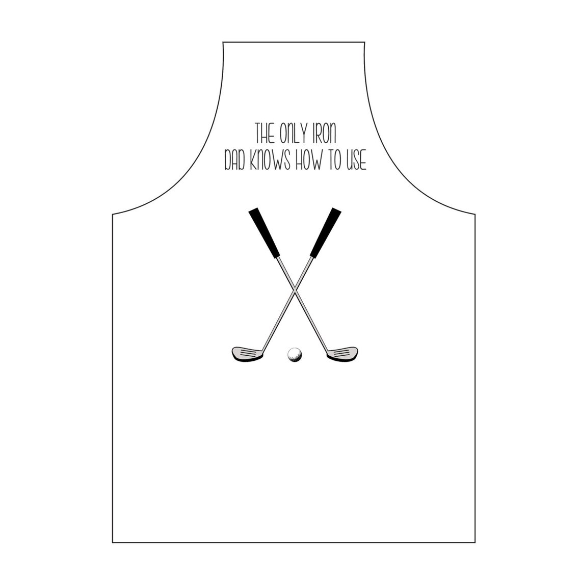 Funny Golf Apron Father's Day Gift Gift for Dad Golf Etsy