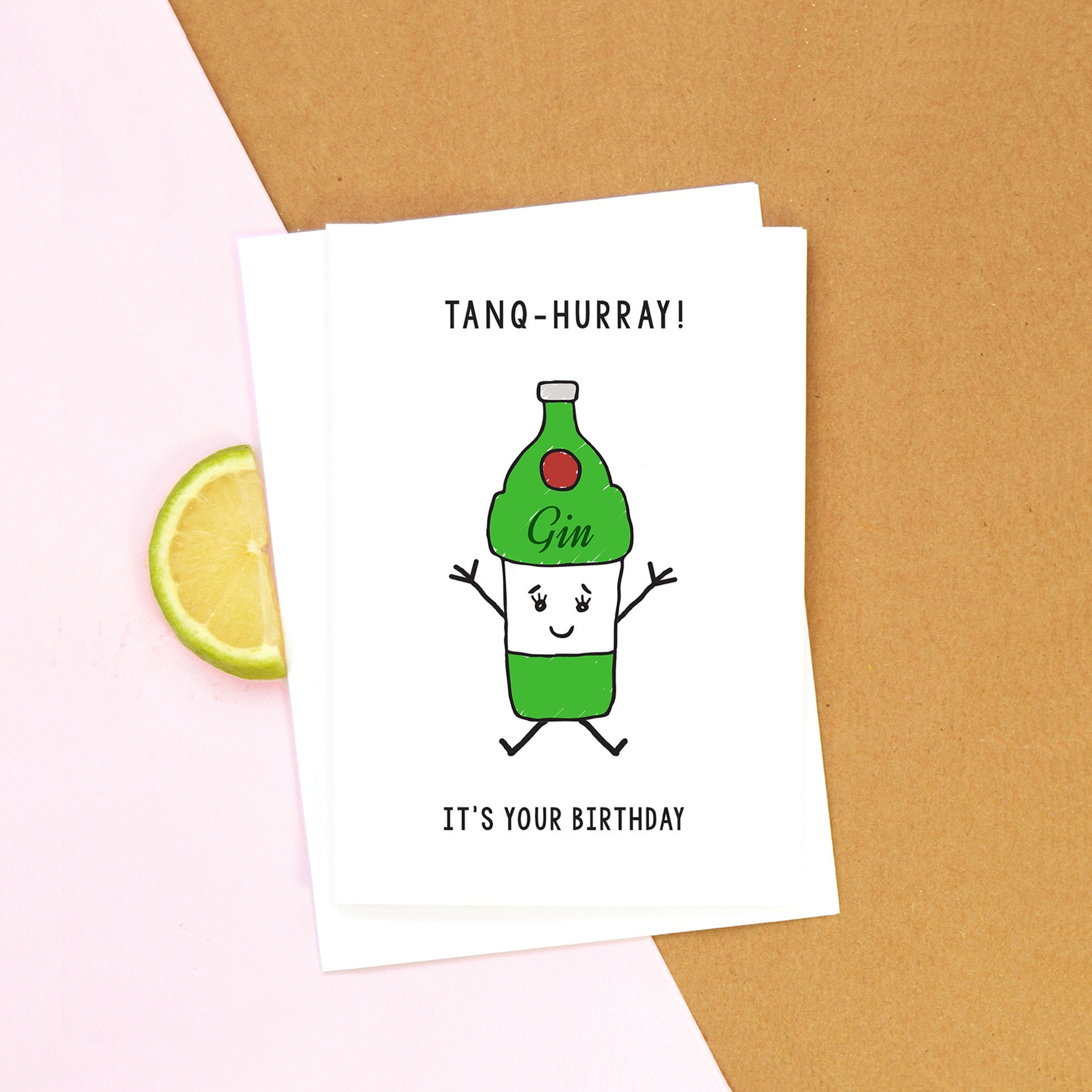 Lustige Gin Geburtstag Karte Gin Karte lustige Etsy