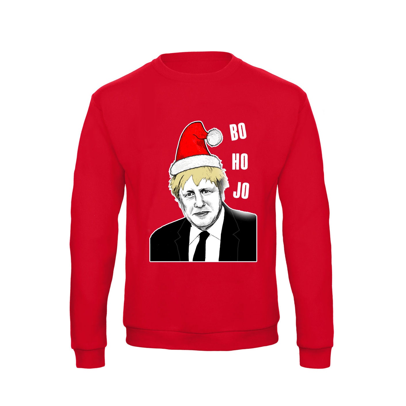 christmas jumper boris johnson
