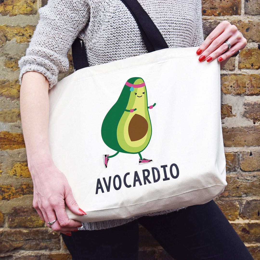 Funny Avocado Gym Bag Avocado Bag Avocado Womens Gym Bag - Etsy