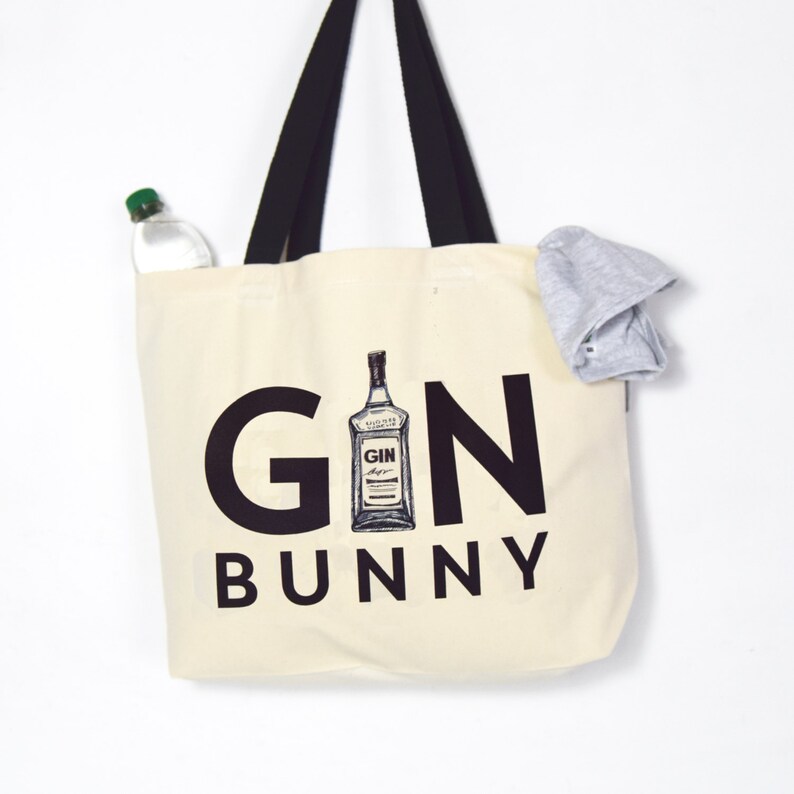 Gym and Tonic Gym Bag Gym Bunny Gift for Her Gym Gift Womens Bag Tote Bag Shopping Bag Funny Gin /& Tonic Gin Bag Womens Gym Bag
