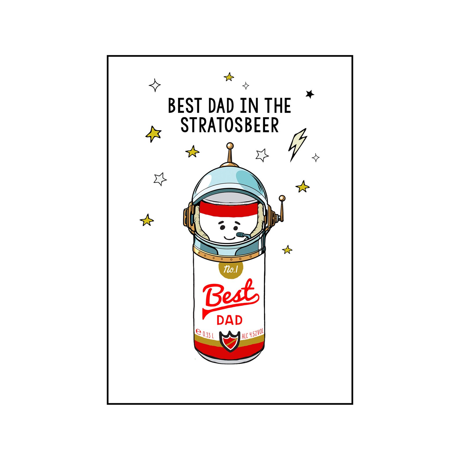 Funny Beer Pun Father's Day Card Card for Dad Dad Etsy
