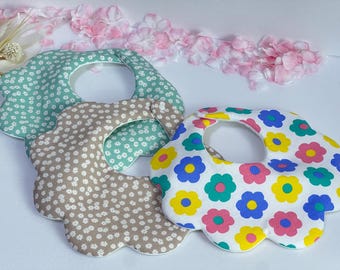 Bavaglino per neonati fatto a mano – Prodotto in Giappone / Doppia garza giapponese