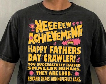 Dungeon Crawler Carl Fathers Day Unisex Shirt, Dad Achievement Tee, DCC Fan Shirt
