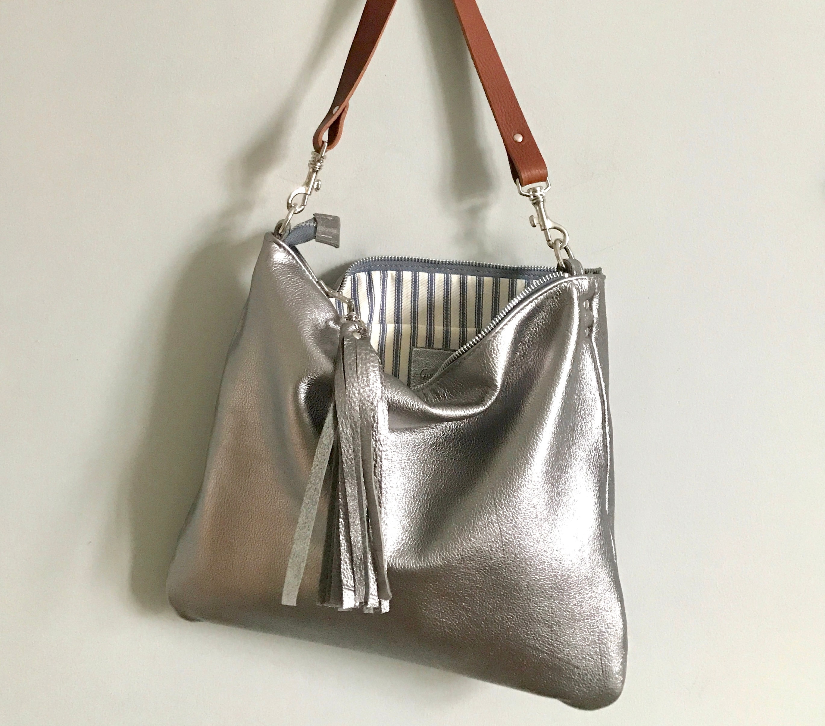 m&s silver bag