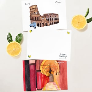 Italian cities individual postcards image 2