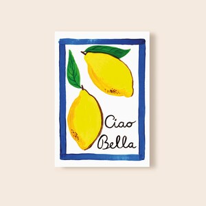 Ciao Bella lemons A4 print 画像 2