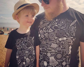 I Love Cars T-Shirt White (Kids)