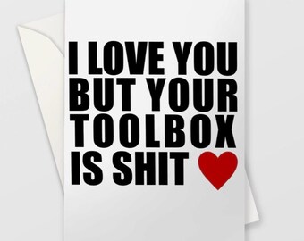 Mechanic Greetings / Father’s Day / birthday / valentines card