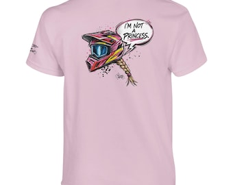 Not a princess Girls Kids T-Shirt