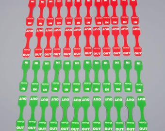 24 pairs of  HIFI  Cable Labels