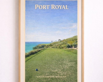 Port Royal Golf Course Print – Bermuda Coastal Wall Art