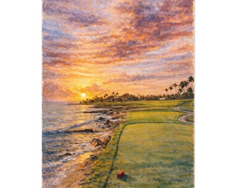 Casa de Campo Golf Print | Dominican Republic Watercolor Wall Art