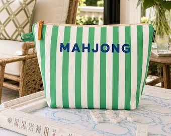 Personalized Mahjong Game Night Bag | Mah Jongg Storage Bag | Mahjongg gift ideas for her