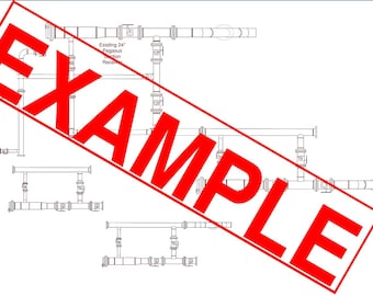 Oil & Gas Pipeline Bluebeam Toolset | Piping, Pig Traps, Fabrication Symbols, toolbox (Instant Download)