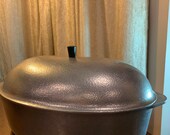 Club Hammered Hammercraft Extra Large anodized 7 quarts aluminum Dutch Oven Roasting Pot Roaster EUC