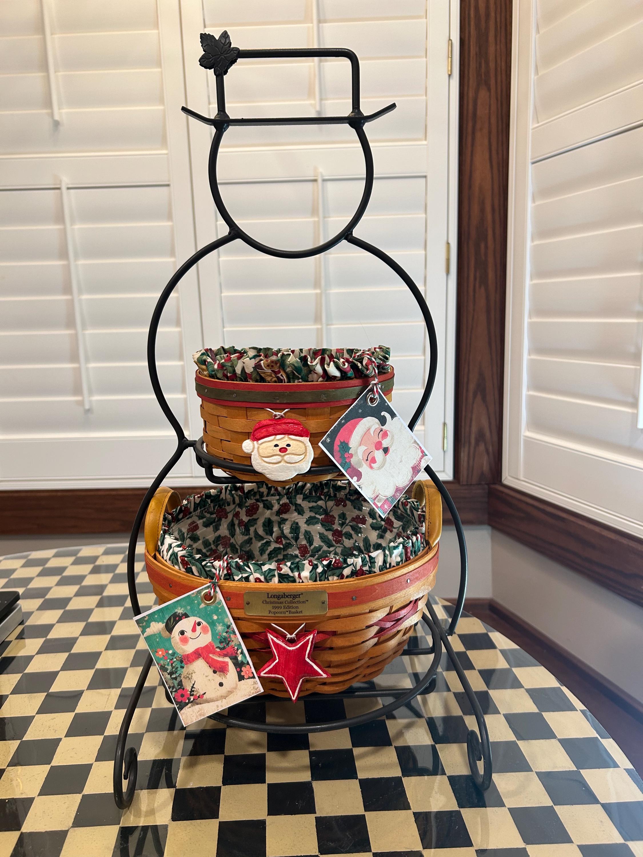 Longaberger Wrought Iron Snowman - Etsy