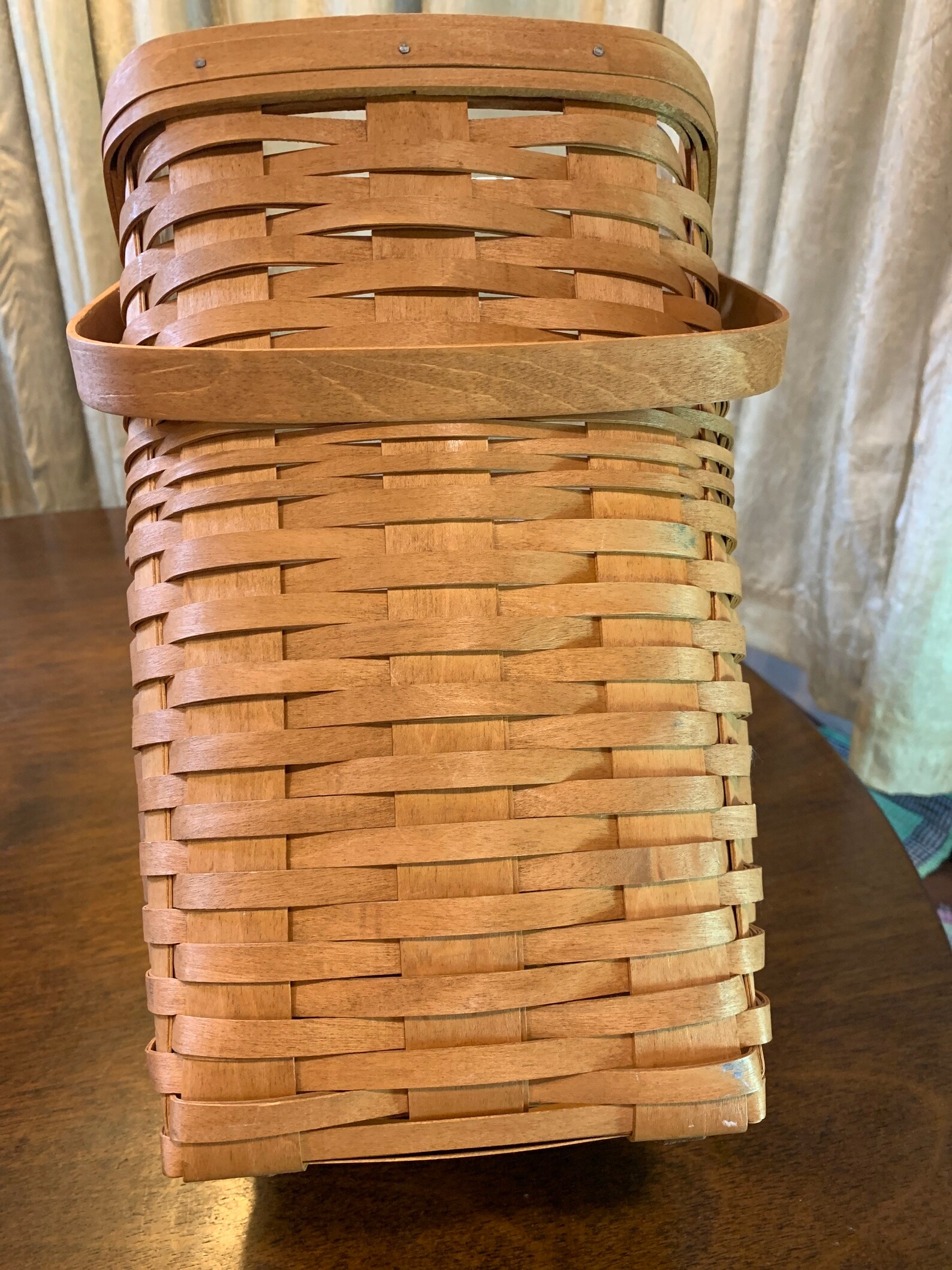 Longaberger Odds and Ends Stair Basket with New Heritage Green Etsy