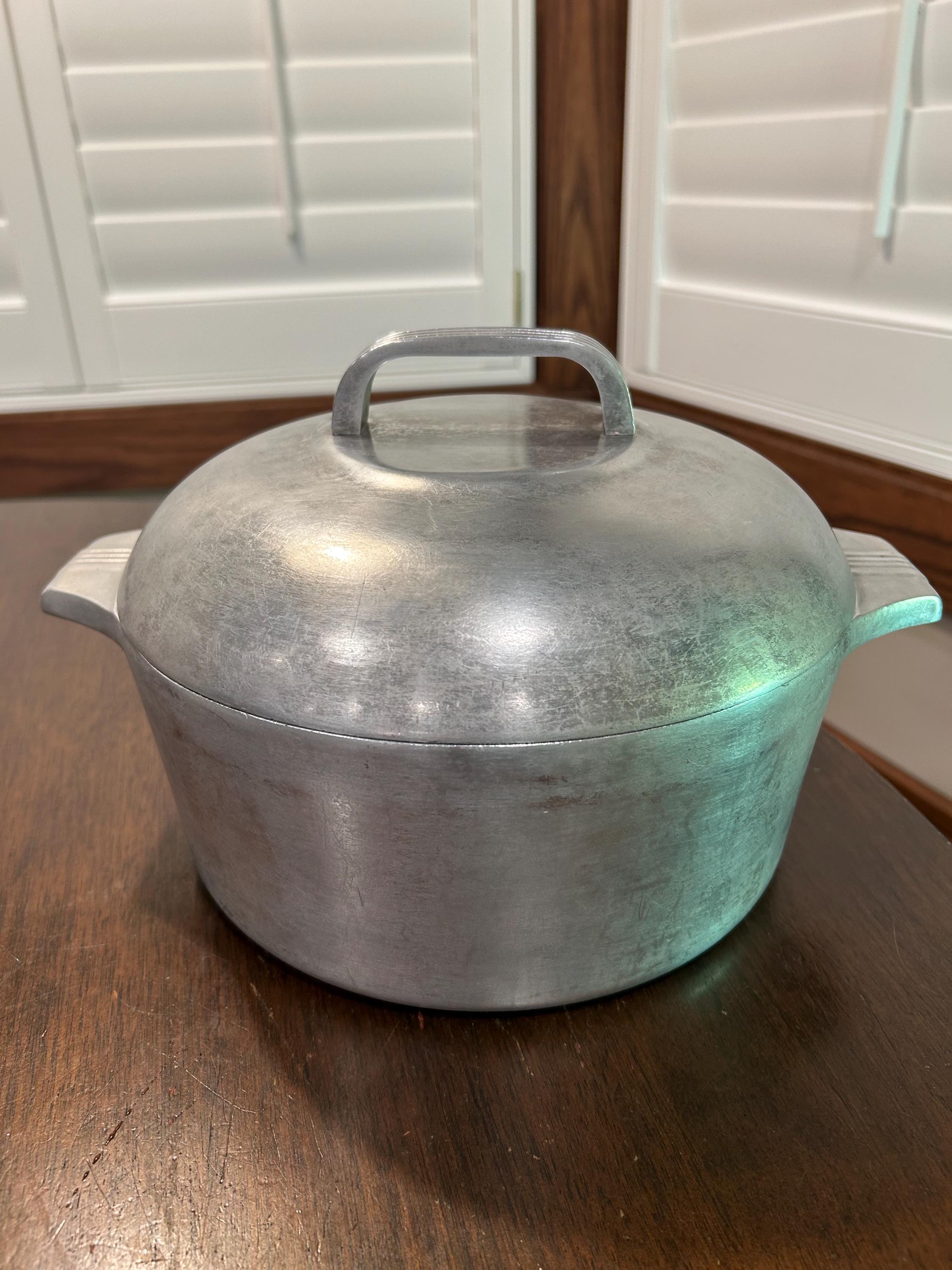 Wagner Ware Magnalite Quart Dutch Oven Pot With Lid 4248 P