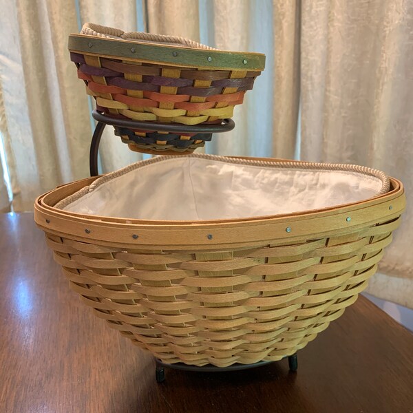 Basket Swag For Longaberger Basket Collectors | Fabric Liners For