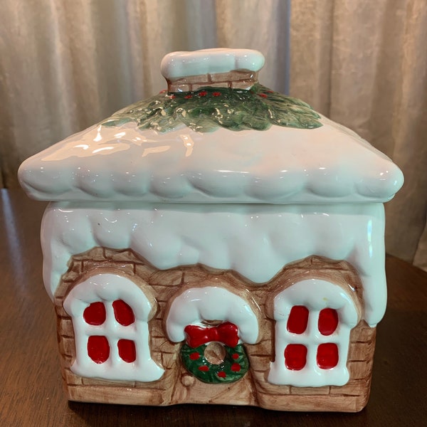 House Cookie Jar Etsy