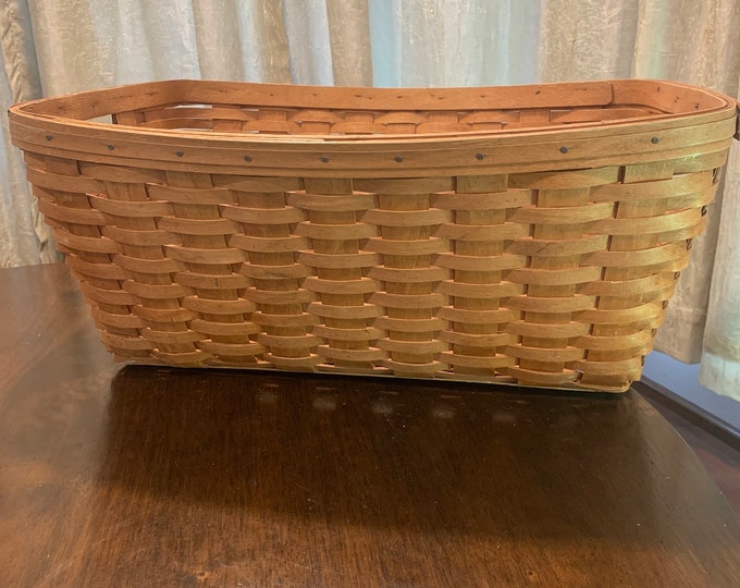 Longaberger Wash Day Extra Large Laundry XL Laundry Basket 24x18x9.5