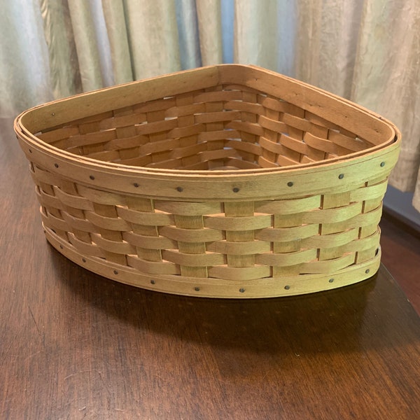 Corner Longaberger Basket Etsy
