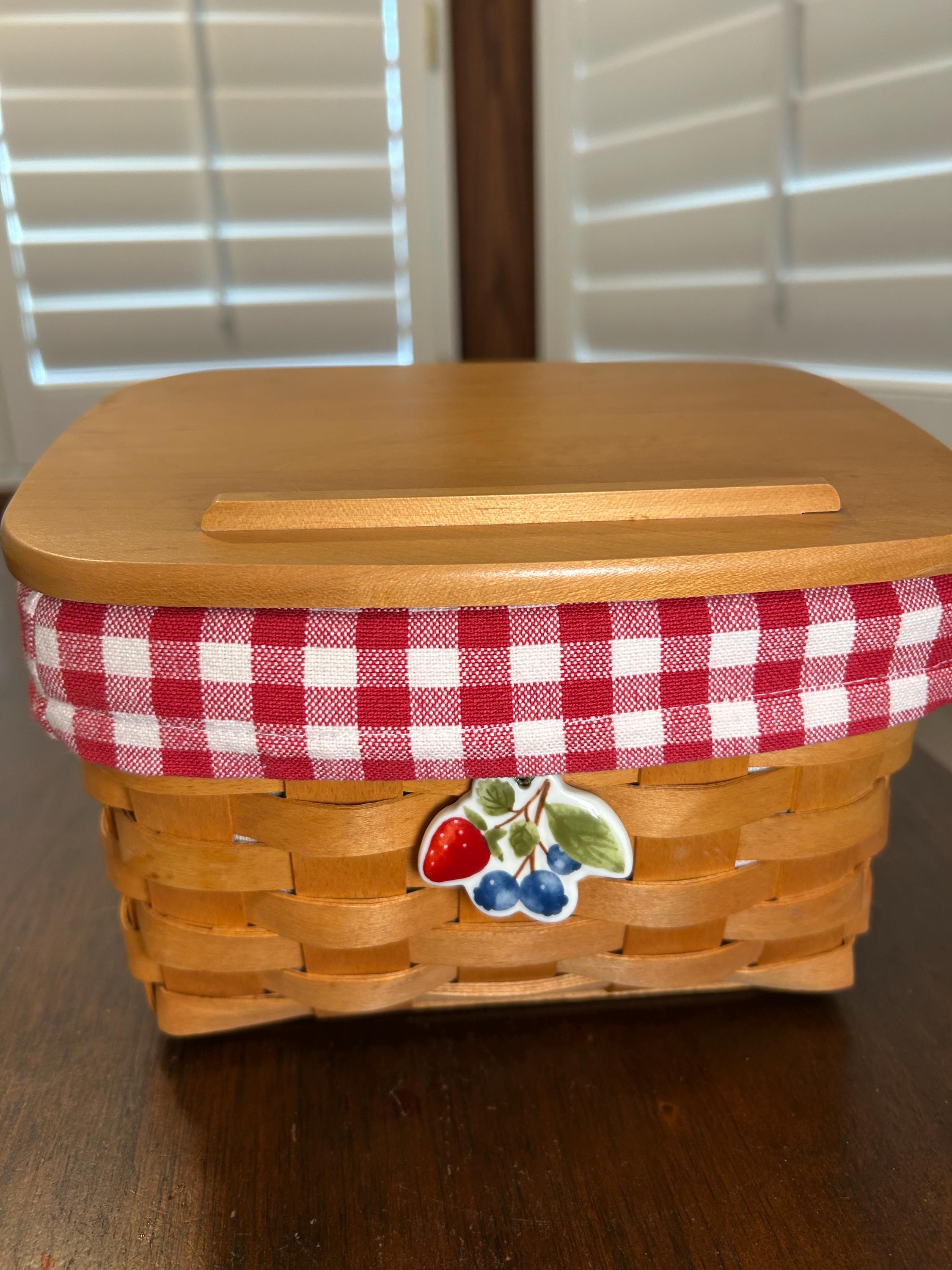 Longaberger Recipe Basket - Etsy Longaberger Recipe Basket - Etsy