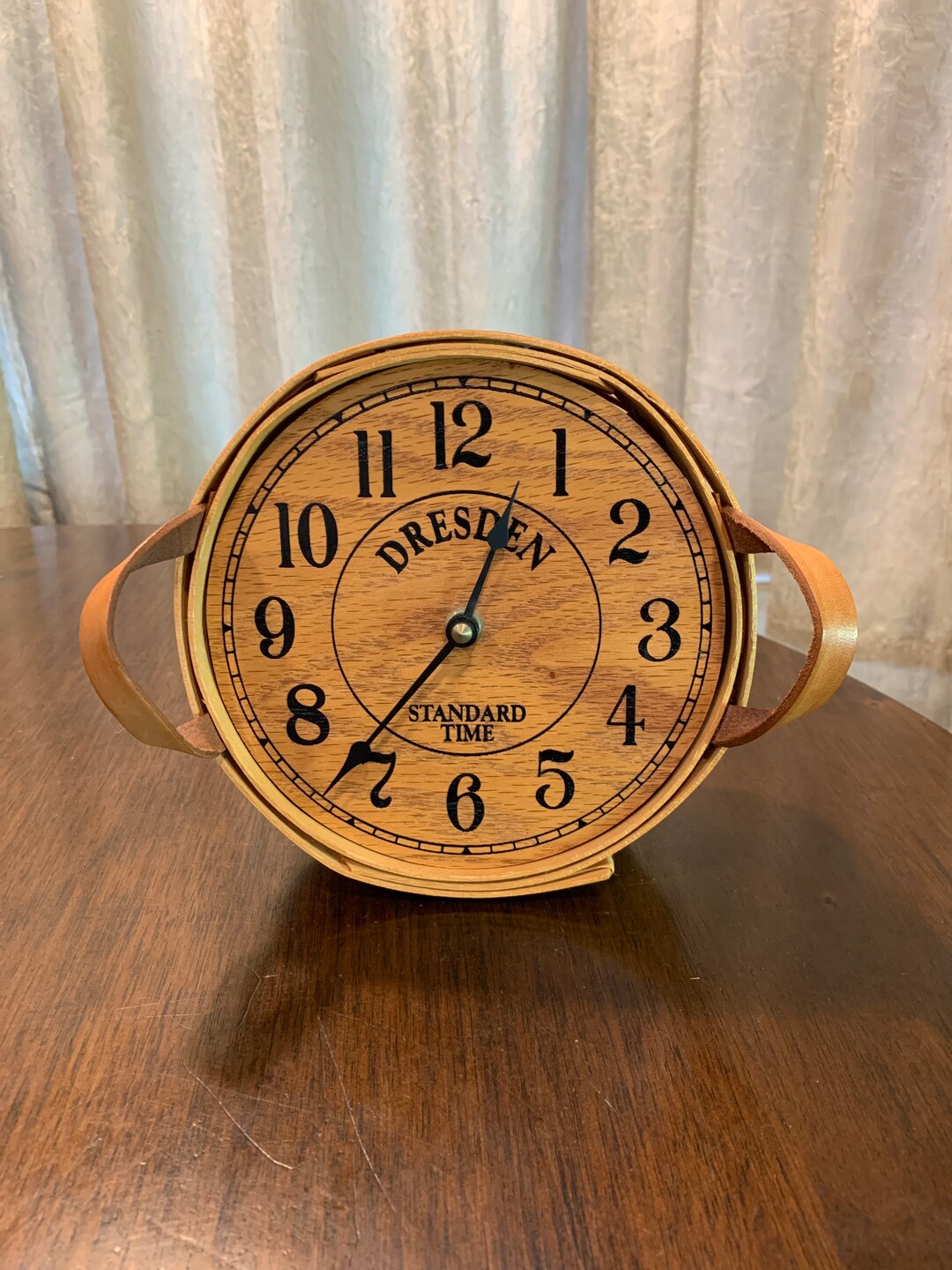 argument klasse meester Longaberger Clock Made with a Longaberger Button Basket and - Etsy België