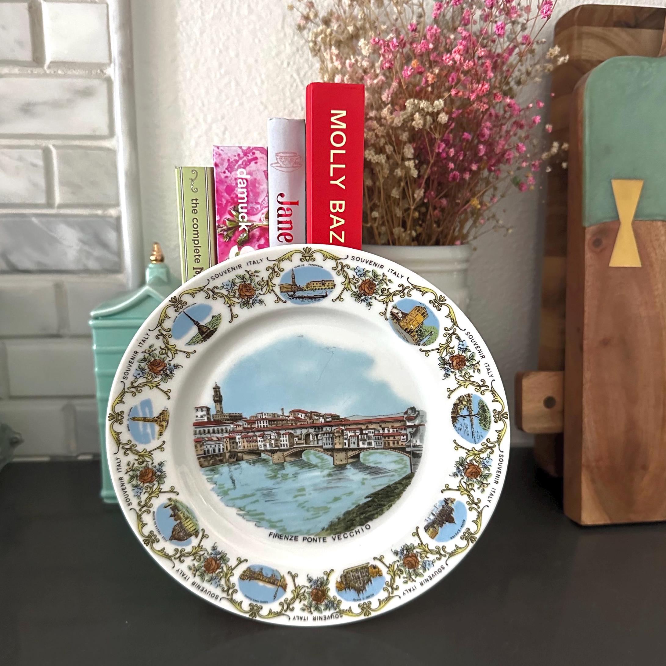 Firenze Plates - Etsy Vintage 8\