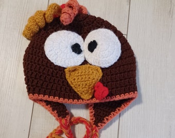 Turkey Crocheted Hat
