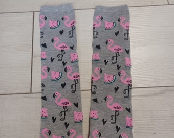 Flamingo and Watermelon Leg/Arm Warmers