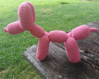 Bally the Crocheted Balloon Dog