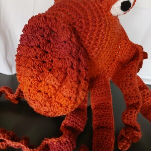 Youth - Adult Crocheted Octopus Kraken Hat image 8