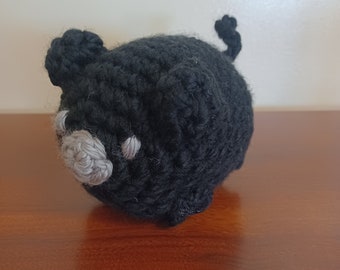 Patty the Crocheted Pig - Custom Color