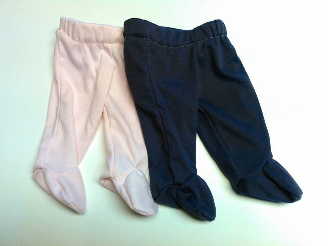Set of 2 Customized Footed Newborn Pants Etsy