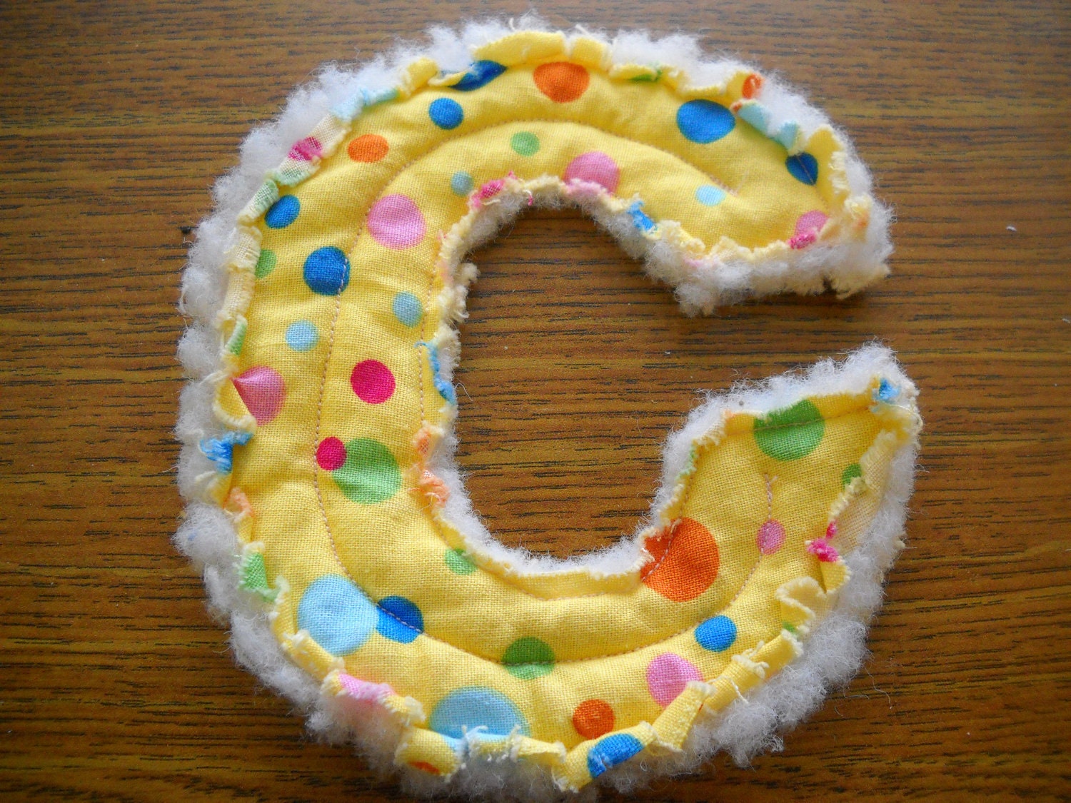 Set of 5 Custom Made Fabric Letter Name Etsy