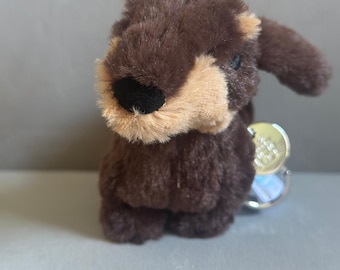 Jellycat Sausage Dog Plush Keychain – Dachshund Bag Charm Soft Toy BNWT Brown Puppy Keyring