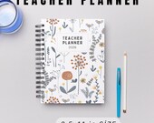 Rainbow Teacher Planner Printable, Teacher Binder PDF, Boho Academic Planner, Lesson Planner, Classroom Organizer