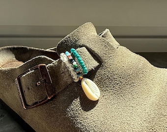 Ciondoli Birkenstock Boston con conchiglia