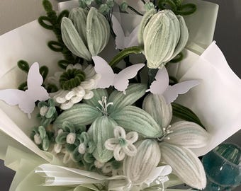 Custom Pipe Cleaner Flowers