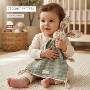 Cuddle Blanket Sewing Pattern PDF Download | Baby Comfort Blanket Pattern | Easy Beginner Sewing Project | Gift for Baby