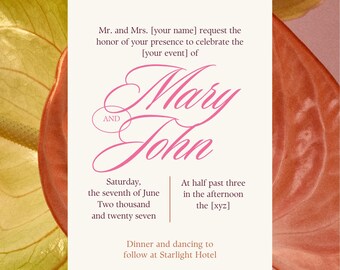 Event invite